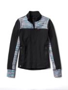 Athleta Spacedye Game On Jacket Size L/12 - Black