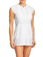 Athleta Womens Wick-it Tee Coverup Size M - Bright White