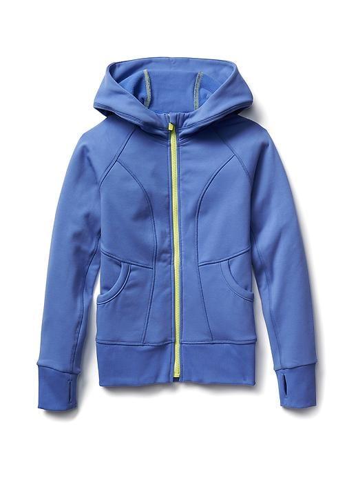 Athleta Solid Hangout Hoodie Size L/12 - Periwinkle Plus