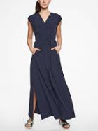 Athleta Womens Mara Maxi Dress Navy Size 1x