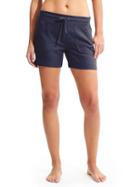 Athleta Womens Linen Short Size 0 - Navy
