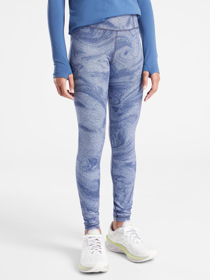 Athleta Girl High Rise Milky Way Chit Chat Tight
