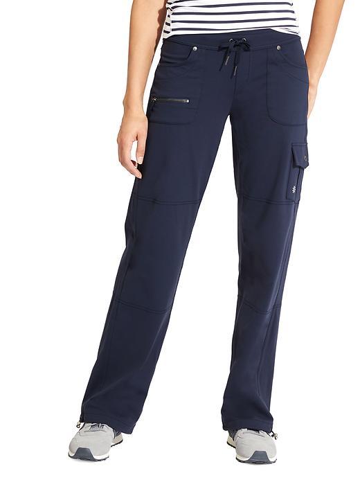 Athleta Womens Bettona Boyfriend Pant Size Xl Tall - Navy