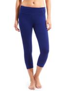 Cotton Rib-knit Exhale Capri
