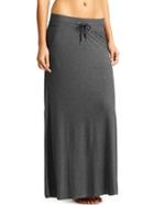 Athleta Womens Pura Vida Maxi Skirt Size 1x Plus - Charcoal Heather