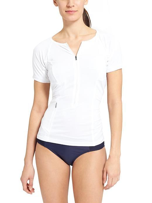 Athleta Womens Pacifica Upf Tee 3.0 Size M - Bright White