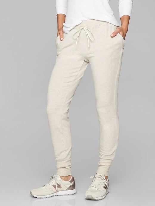Athleta Womens Shine Coaster Jogger Oatmeal Heather Size Xs