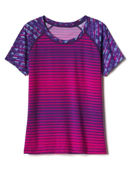 Athleta Splash Rashguard Size L/12 - Geo Multi