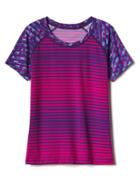 Athleta Splash Rashguard Size L/12 - Geo Multi