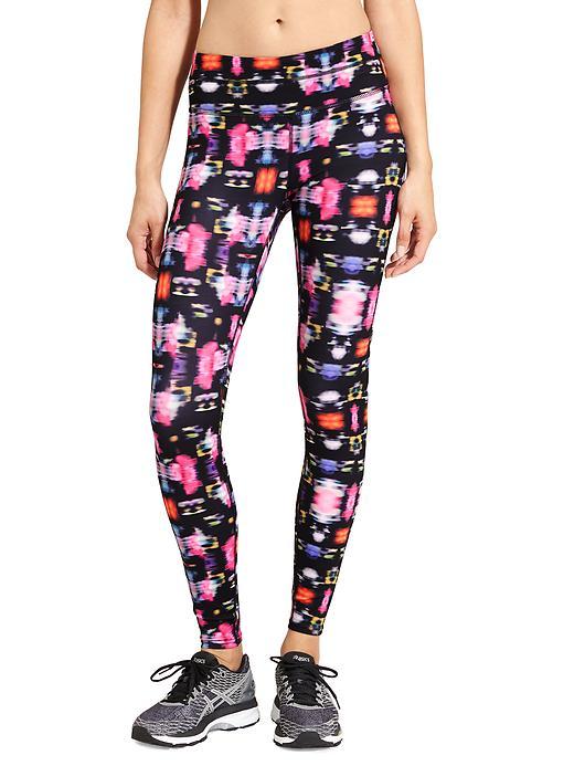 Athleta Womens Freedom Sonar Tight Size L Tall - Black
