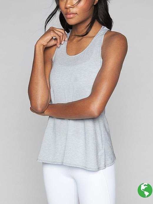 Athleta Womens Tulip Support Tank Size M - Grey Heather