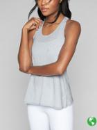 Athleta Womens Tulip Support Tank Size M - Grey Heather