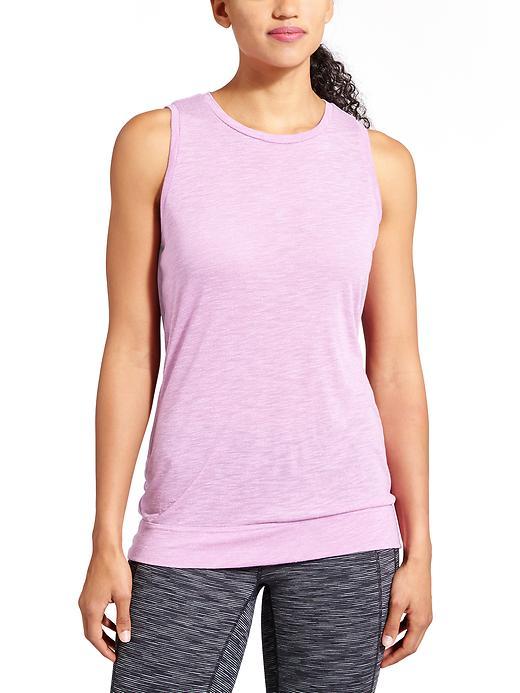 Athleta Womens Siro Twist Back Tank Size L - Budding Lilac