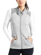 Athleta Womens Stronger Vest Size S - Grey Heather Spacedye