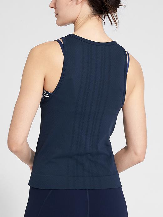 Athleta Womens Oxygen Tank Size L - Navy