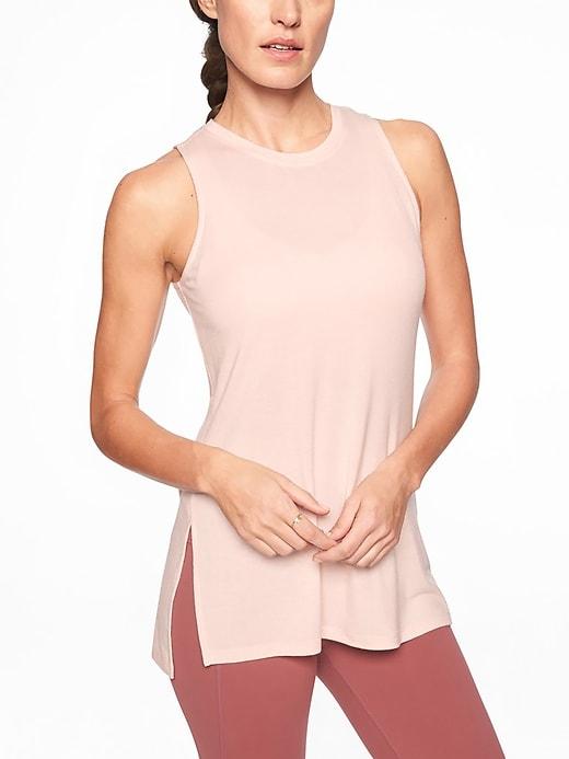 Athleta Womens Threadlight Layering Tank Ballerina Gown Size S
