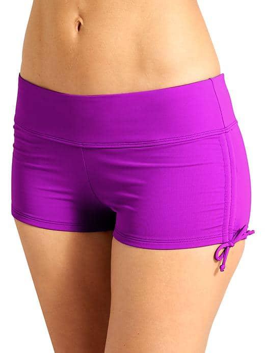 Athleta Womens Scrunch Short Size L - Dark Razzleberry