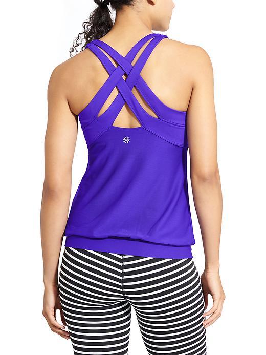 Athleta Womens Miles Top Mesh Size 1x Plus - Vibrant Cobalt