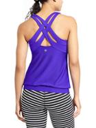 Athleta Womens Miles Top Mesh Size 1x Plus - Vibrant Cobalt