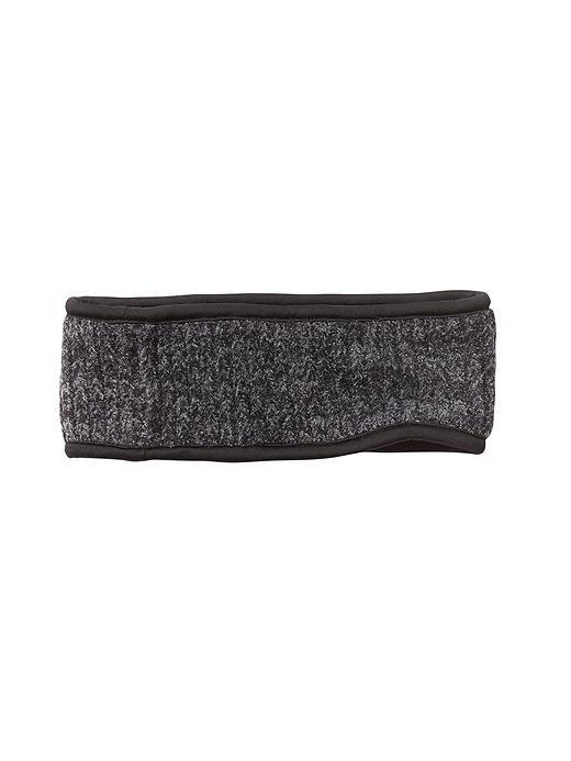 Athleta Womens Polartec Headband Size One Size - Black/grey