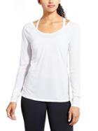 Athleta Womens Surge Top Size L - Bright White