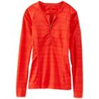 Athleta Pacifica Upf Shirt - Saffron Red