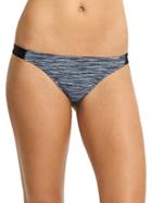 Athleta Womens Paddleout Space Dye Ebb Tide Bottom Size L - Black Space Dye