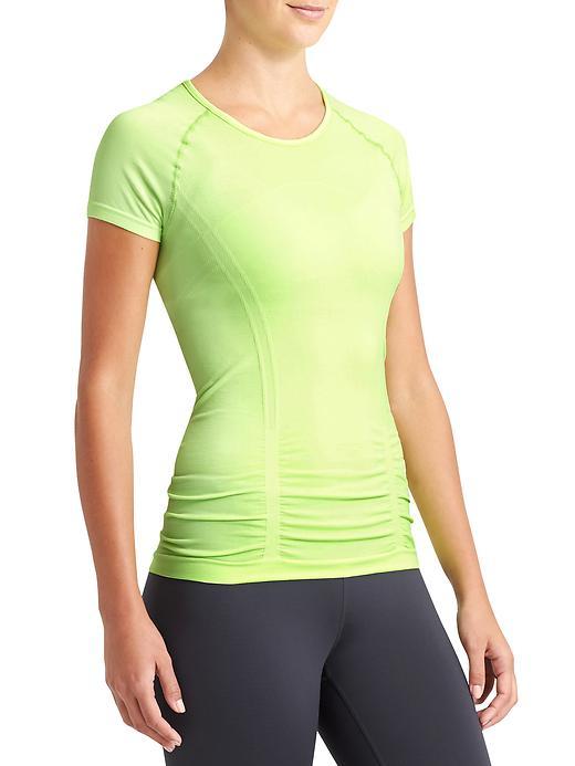 Athleta Womens Fastest Track Tee Size L - Luminous Green