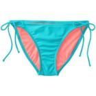 Athleta Solid String Bottom - Bora Bora Blue