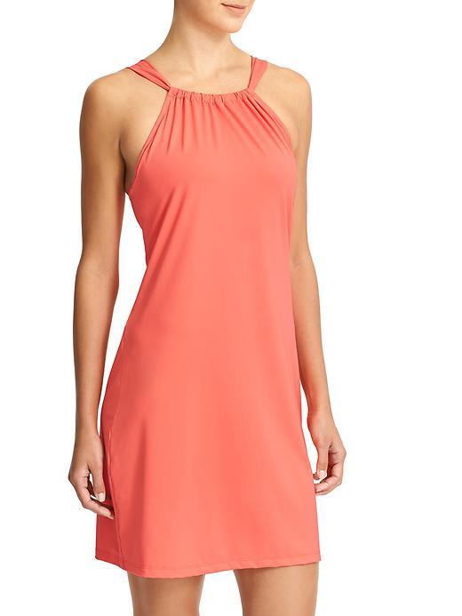 Athleta Womens Kokomo Dress Size L - Ember Orange