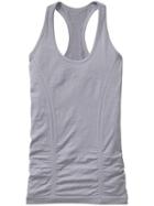 Athleta Fast Track Zebra Tank - Silver Shimmer