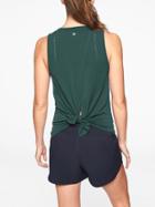 Athleta Womens Foothill Tank Dark Jade Size L