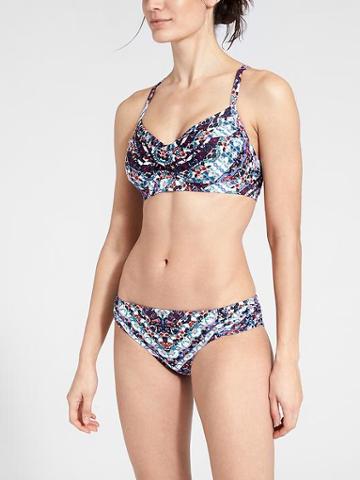 Athleta Womens Marrakesh Twister Bikini Size 32b/c - Wild Bloom