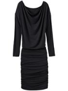 Athleta Solstice Cowl Dress - Black