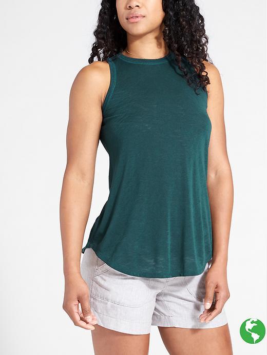 Athleta Womens Breezy Tank Size 1x Plus - Abyss