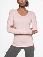 Athleta Womens Chi Top Pink Elephant Size Xl