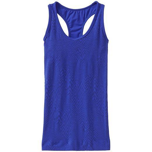 Athleta 10k Seamless Run Tank - Amalfi Blue