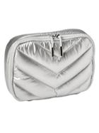 Athleta Womens Caraa X Athleta Costmetic Pouch Silver Size One Size