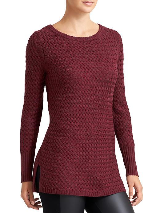 Athleta Womens Cypress Sweater Size 1x Plus - Chianti Marl