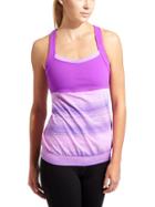 Athleta Womens Stride Crunch And Punch Tank Size L Tall - Jazzy Purple