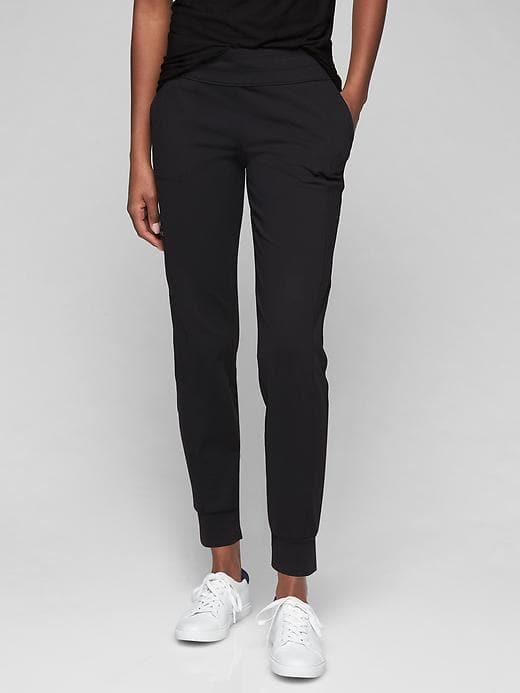 Athleta Womens Metro Jogger Black Size 1x
