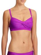 Athleta Womens Twister Bikini Size 32b/c - Jazzy Purple