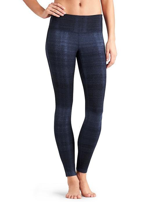 Athleta Womens Icy Chaturanga Tight Size L - Deep Indigo