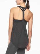 Athleta Womens Incline Tank Black Size Xl