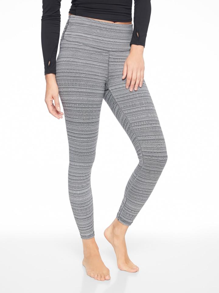 High Rise Jacquard Chaturanga 7/8 Tight