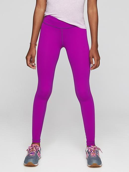 Athleta Chit Chat Tight 2.0 Size L/12 - Fuchsia Shock