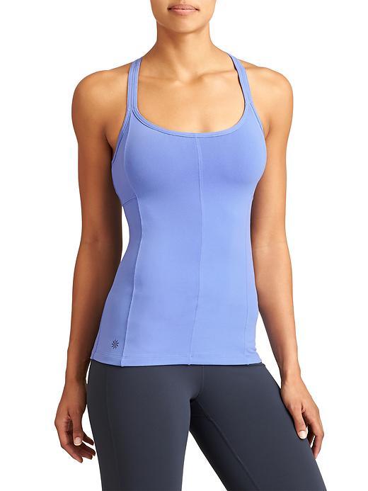 Athleta Womens Inner Goddess Tank Size L Tall - Baja Blue