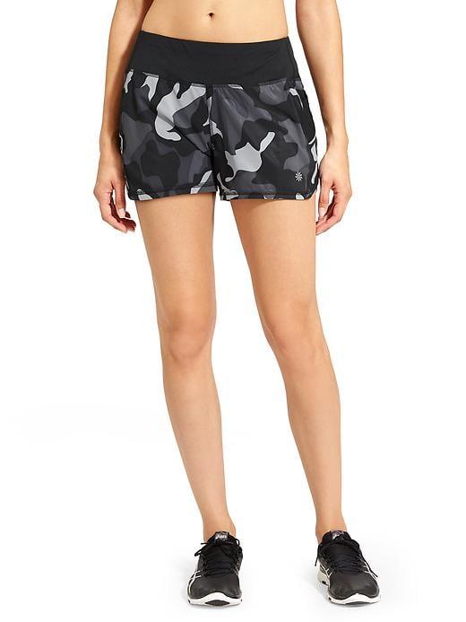 Athleta Womens Camo Ready Set Short Black Size Xxs