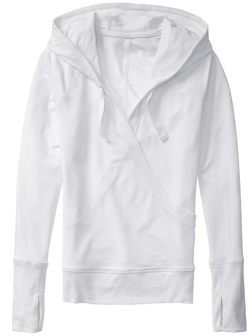 Athleta Womens Inner Twist Hoodie Size Xs - White