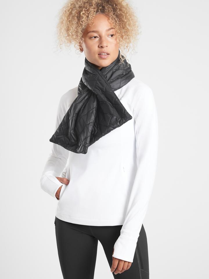 Quilted Puffer Scarf